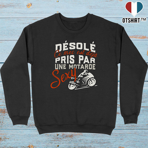 Pull homme motard déjà pris