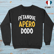 Pull homme pétanque apéro dodo