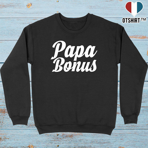 Pull homme papa bonus