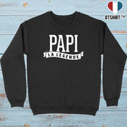 Pull homme papi la légende