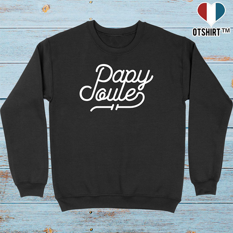 Pull homme papy poule