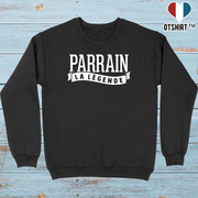 Pull homme parrain la légende