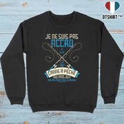 Pull homme pas accro à ma canne à pêche