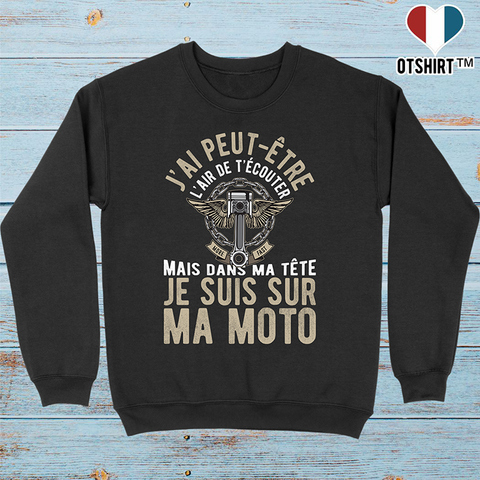 Cadeau Pull homme sur ma moto otshirt