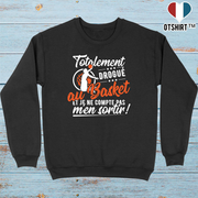 Pull homme totalement drogué au basket