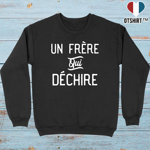 Pull homme un frère qui déchire