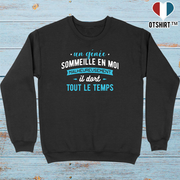 Pull homme un genie sommeille en moi