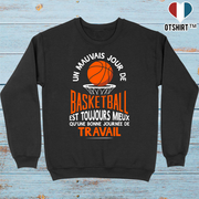 Pull homme un mauvais jour de basket