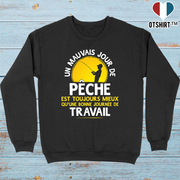 Pull homme un mauvais jour de pêche