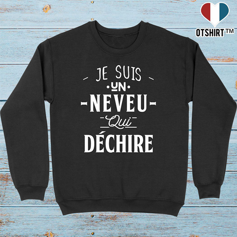 Pull homme un neveu qui déchire
