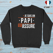 Pull homme un papi qui assure