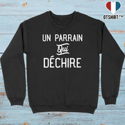 Pull homme un parrain qui déchire