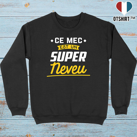 Pull homme un super neveu