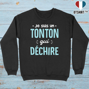 Pull homme un tonton qui déchire