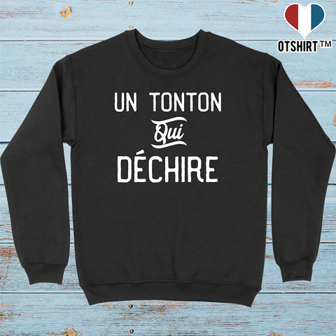 Pull homme un tonton qui déchire 3