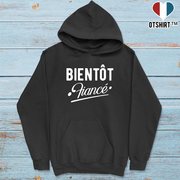 Sweat à capuche homme bientôt fiancé