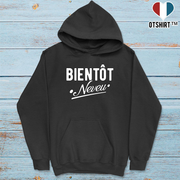 Sweat à capuche homme bientôt neveu