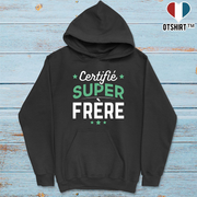 Sweat à capuche homme certifié super frère