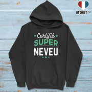 Sweat à capuche homme certifié super neveu