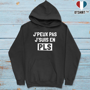 Sweat à capuche homme je suis en pls