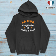 Sweat à capuche homme la mob m'appelle