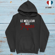 Sweat à capuche homme le meilleur des papas