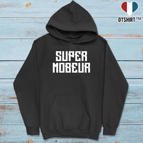 Sweat à capuche homme super mobeur