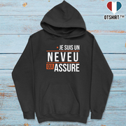 Sweat à capuche homme un neveu qui assure