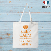 Tote bag coton recyclé Give me a candy