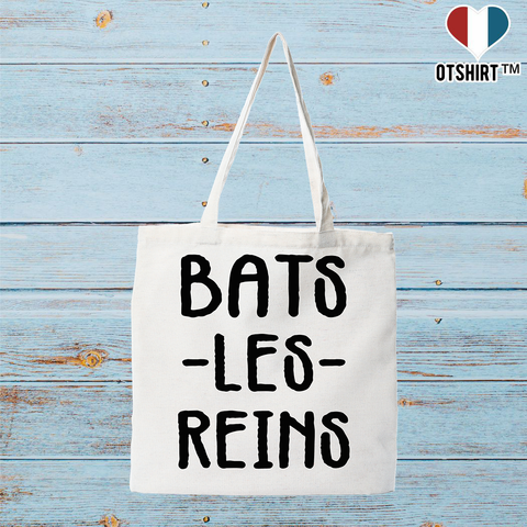 Tote bag coton recyclé bats les reins