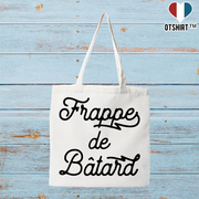 Tote bag coton recyclé frappe de bâtard