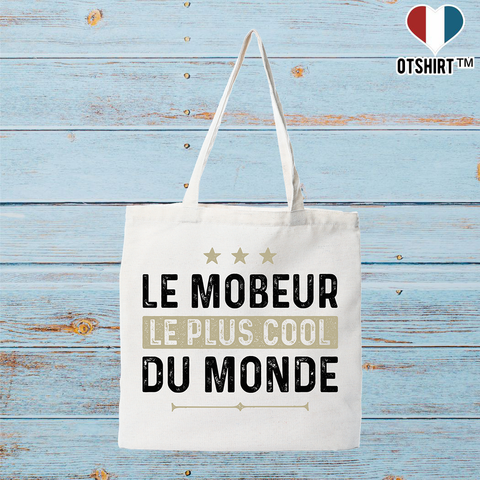 Tote bag coton recyclé le mobeur le plus cool