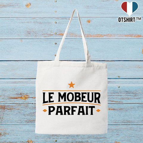 Tote bag coton recyclé le mobeur parfait