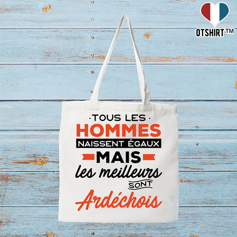 Tote bag coton recyclé les meilleurs sont ardechois