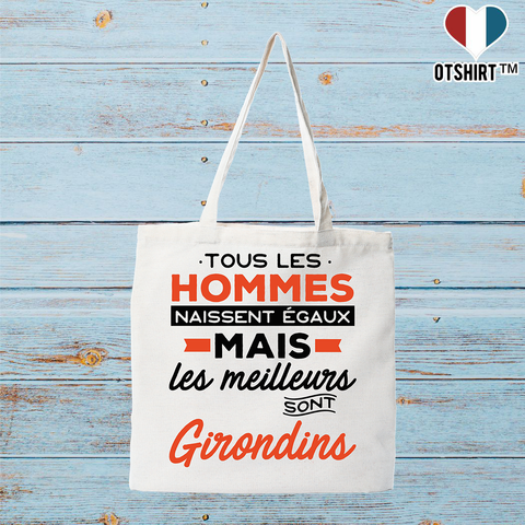 Tote bag coton recyclé les meilleurs sont girondins