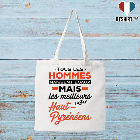 Tote bag coton recyclé les meilleurs sont haut pyreneens