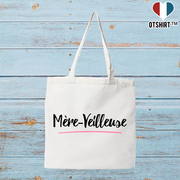 Tote bag coton recyclé mère-veilleuse