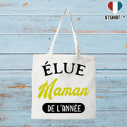 Tote bag coton recyclé maman de l'année