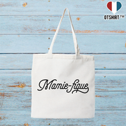 Tote bag coton recyclé mamie-fique