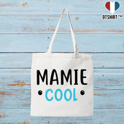 Tote bag coton recyclé mamie cool