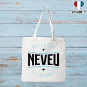 Tote bag coton recyclé meilleur neveu