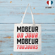 Tote bag coton recyclé mobeur toujours