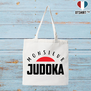 Tote bag coton recyclé monsieur judoka