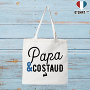 Tote bag coton recyclé papa & costaud