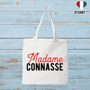 Tote bag coton recyclé pas cher madame connasse