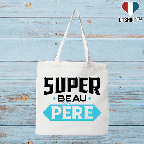 Tote bag coton recyclé super beau père 2