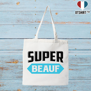 Tote bag coton recyclé super beauf