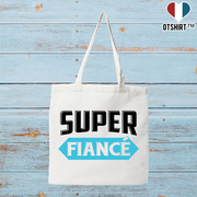 Tote bag coton recyclé super fiancé