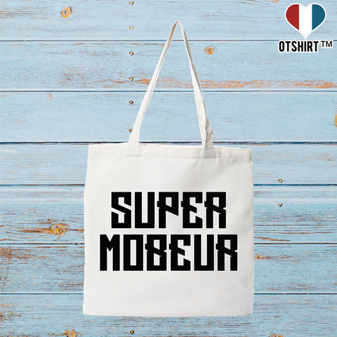 Tote bag coton recyclé super mobeur