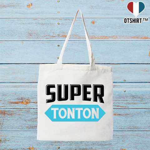 Tote bag coton recyclé super tonton